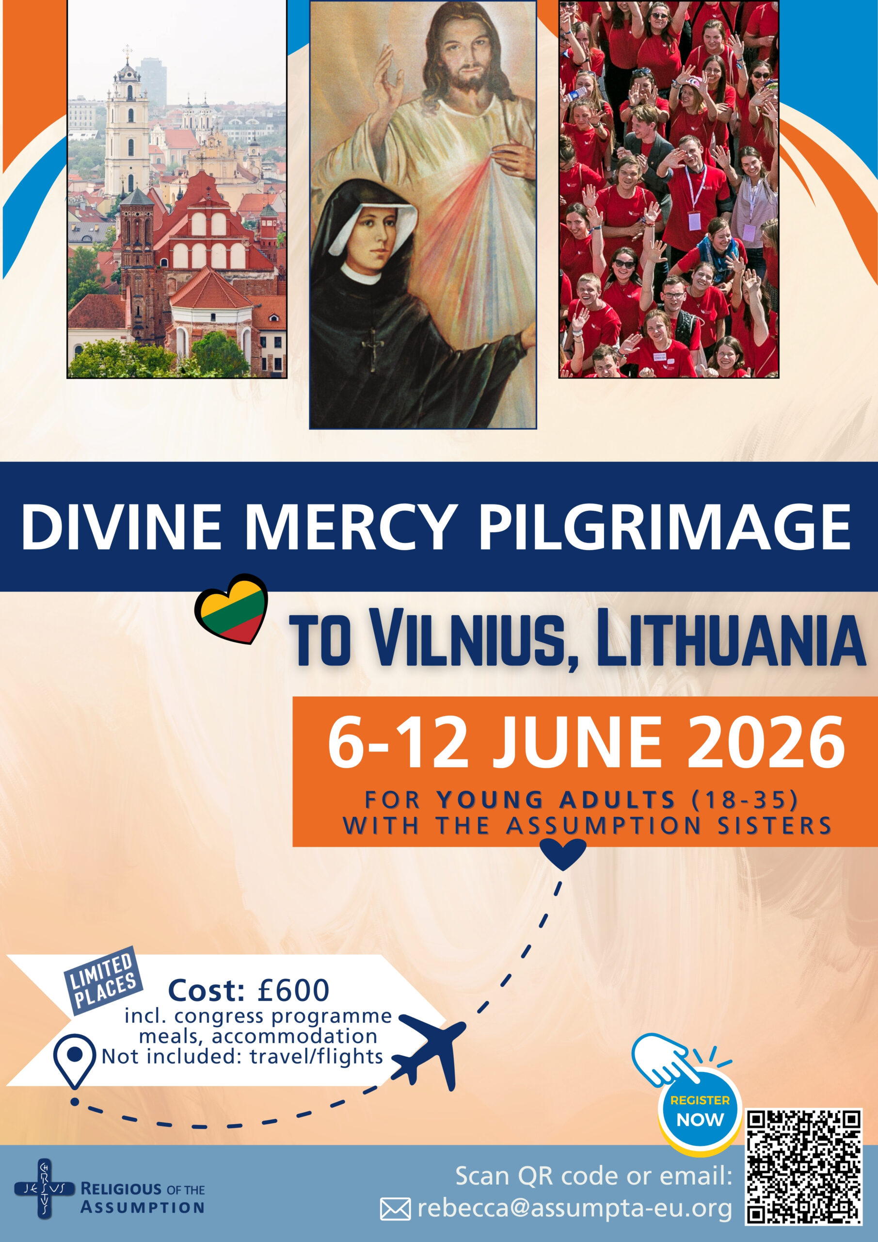 World Apostolic Congress on Mercy 2026 A Pilgrimage Gathering in Vilnius